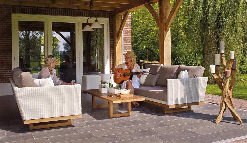 bbq friendly terrace and deck designs